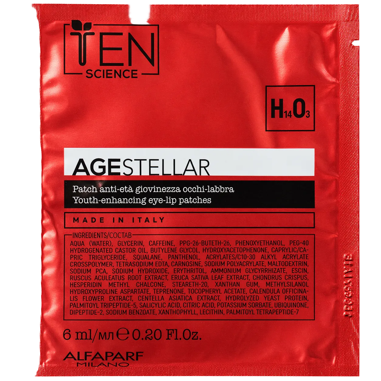 AGE STELLAR PARCHES REJUVENECEDORES JUVENTUD PARA OJOS Y LABIOS