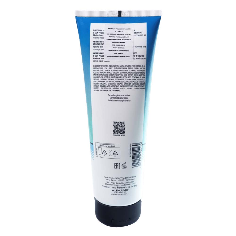 SOLARIUM AFTERSUN CREAM WITH TAN EXTENDER