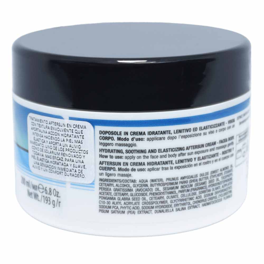 SOLARIUM MOISTURIZING, SOOTHING AND ELASTICIZING AFTERSUN CREAM