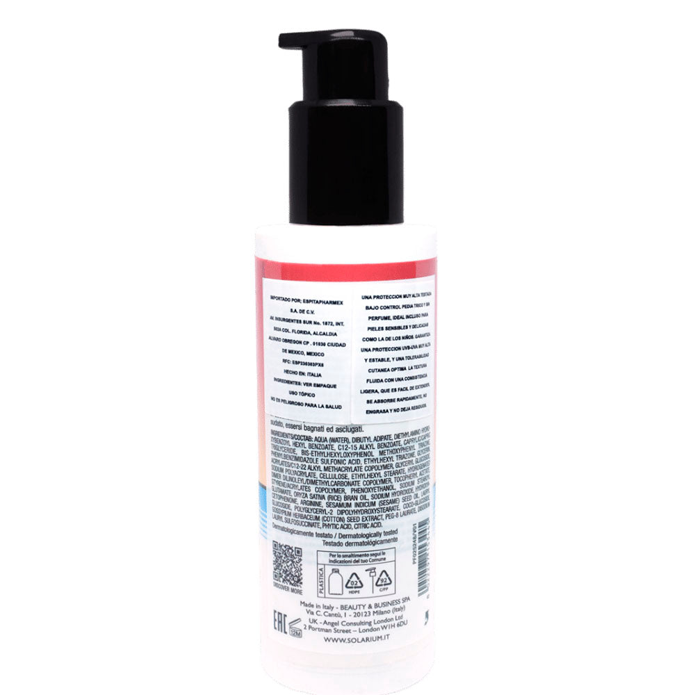 SOLARIUM SPF50+ SENSITIVE SKIN  SUNSCREEN MILK - FAMILY  PROTECTION