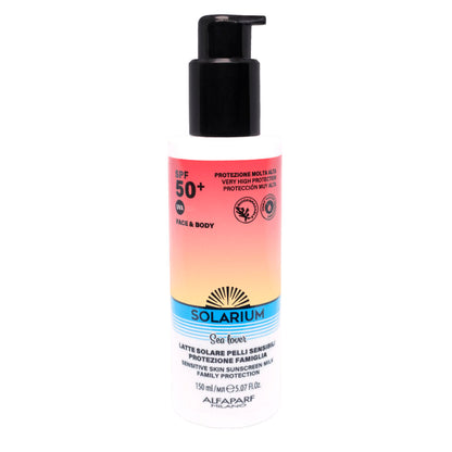SOLARIUM SPF50+ SENSITIVE SKIN  SUNSCREEN MILK - FAMILY  PROTECTION